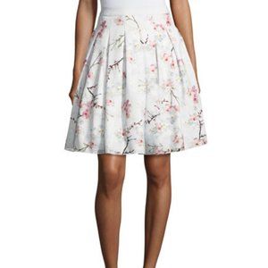 Ted Baker Cherry Blossom Burnout Skirt